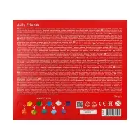 Пластилин ErichKrause Jolly Friends, 12 цветов, 216 г, со стеком, в картонной упаковке