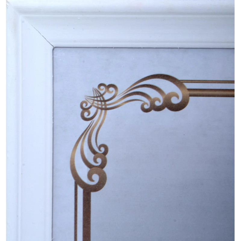 Рамка А4(21х30) деревянный багет, белая