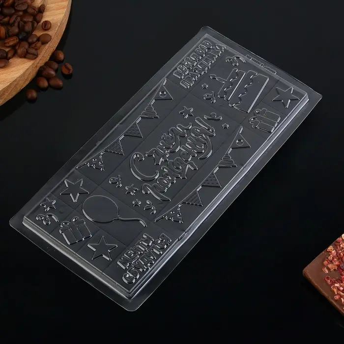 Форма для шоколада «С Днём Рождения», 22×11 см