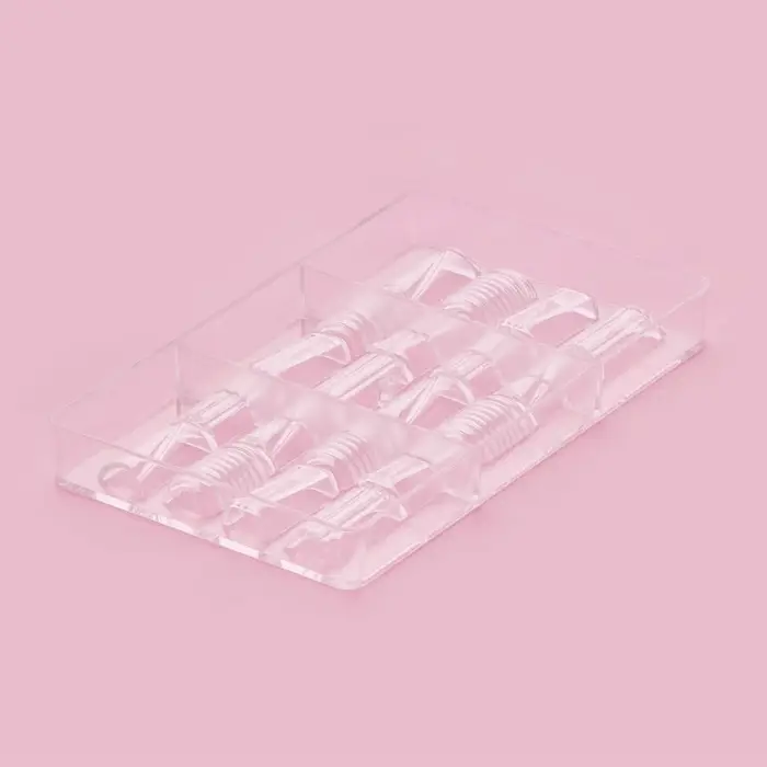 Форма для конфет и шоколада &laquo;Фигурный батончик&raquo;, 20&times;12&times;2.5 см, 20 ячеек 3.3&times;1.6&times;0.8 см, пластик, прозрачная