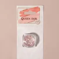 Фигурки для декора, объёмные, розовые, полупрозрачные