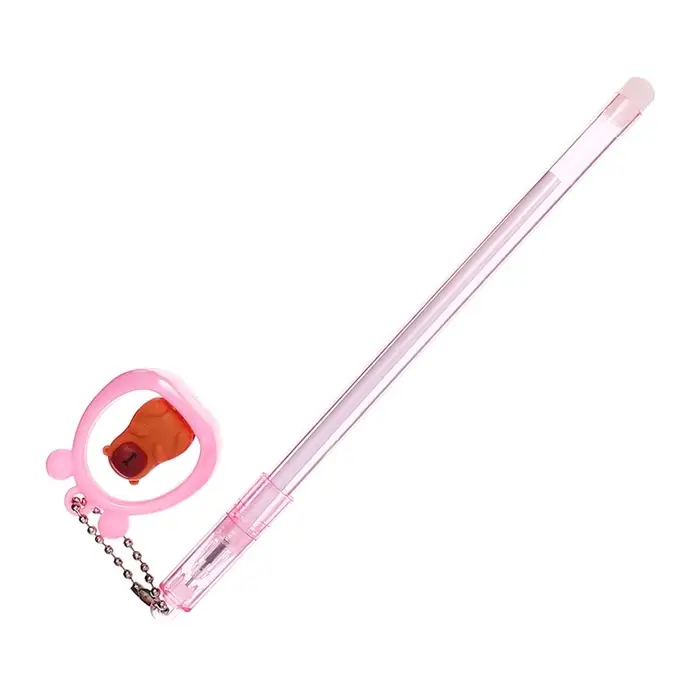 Ручка-прикол Calligrata &laquo;Капибара&raquo;, разные стержня, гелевая, МИКС