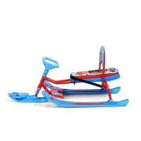 Снегокат &laquo;Тимка спорт 4-1&raquo; Sportcar, со спинкой, красный, синий, ТС4-1/SC2 Nika Kids