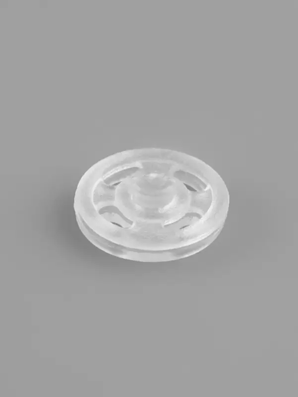 Кнопки пришивные, d=7 мм, 10 шт., прозрачные Кнопки пришивные, d=7 мм, 10 шт., прозрачные