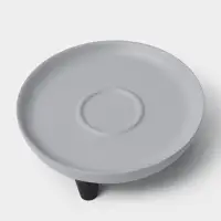 Аксессуары для ванной SAVANNA, 3 предмета, дозатор для мыла 390 мл, стакан 300 мл, мыльница, серые