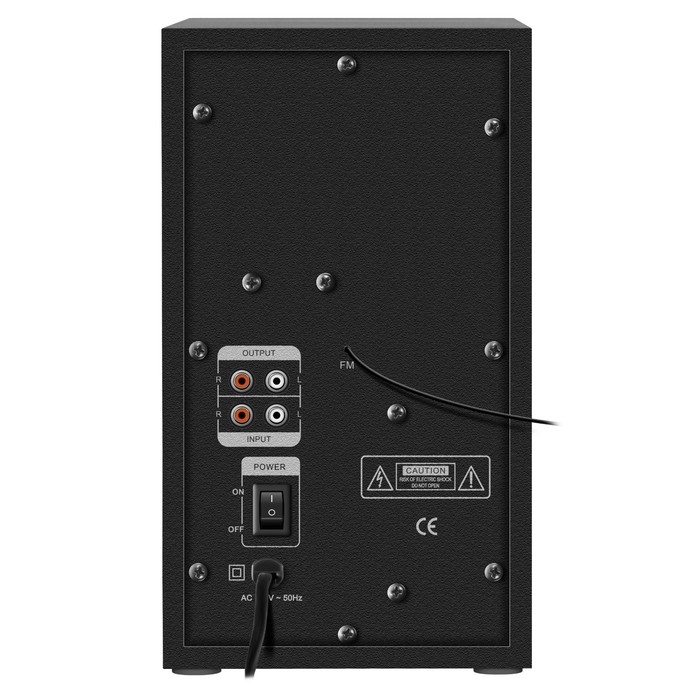 Компьютерные колонки 2.1 Defender Eclipse, 2х10 Вт + 20 Вт, USB, SD, AUX, BT,  черные Компьютерные колонки 2.1 Defender Eclipse, 2х10 Вт + 20 Вт, USB, SD, AUX, BT,  черные