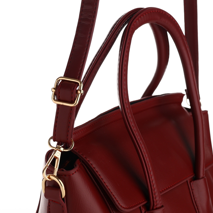 Сумка женская на молнии, цвет бордовый Сумка женская на молнии, цвет бордовый