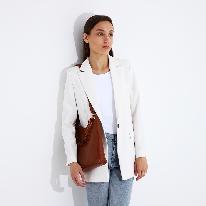 Кросс-боди на магните, цвет рыжий Кросс-боди на магните, цвет рыжий