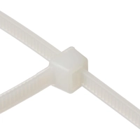 Хомут стяжка нейлоновая Topfort 5х500 (4,8х500 мм) белый 100 шт/уп