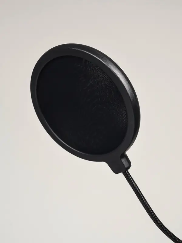 Микрофон конденсаторный Music Life черный: кабель, ветрозащита, стойка