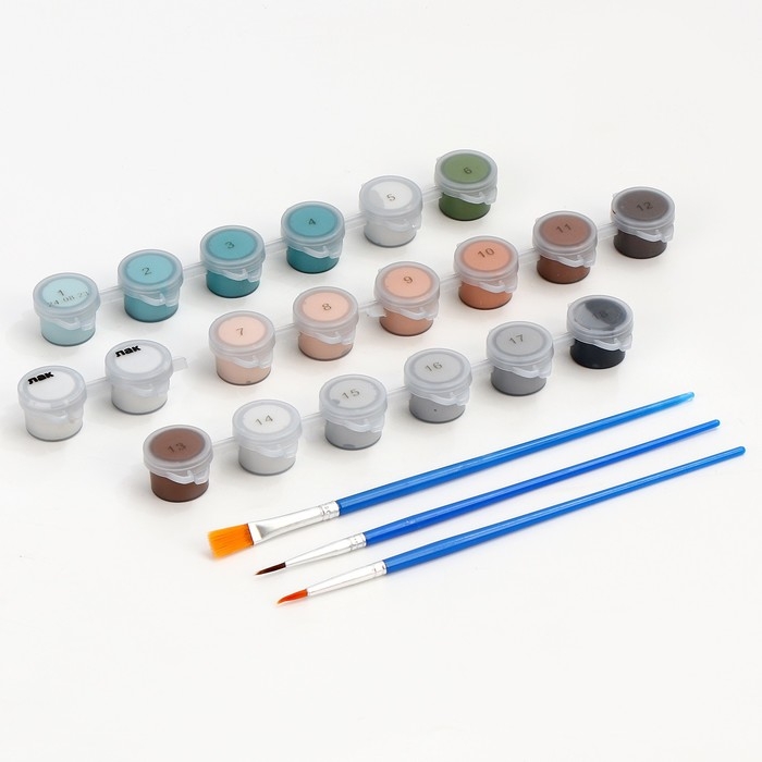 Картина по номерам на холсте с подрамником «Букет белых пионов», 40 х 50 см Картина по номерам на холсте с подрамником «Букет белых пионов», 40 х 50 см