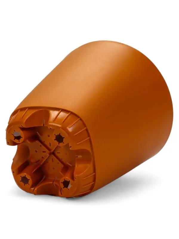 Кашпо с прикорневым поливом 8 л D-24см, H-25см карамель  Кашпо с прикорневым поливом 8 л D-24см, H-25см карамель "Гранд"