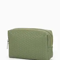 Косметичка дор Плетенка, 16*5*10, отдел на молнии, хаки