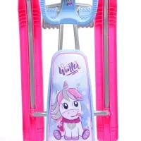 Снегокат &laquo;Тимка спорт 1+&raquo; с единорогом, голубой, розовый, ТС1-М/ЕР Nika Kids