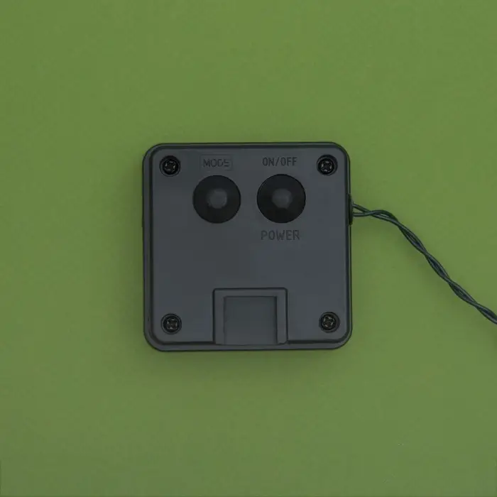 Гирлянда &laquo;Нить&raquo;, 4.5 м, уличная, с насадками &laquo;Шарик&raquo;, IP44, 30 LED, 2 режима, солнечная батарея, тёмная нить, свечение зелёное