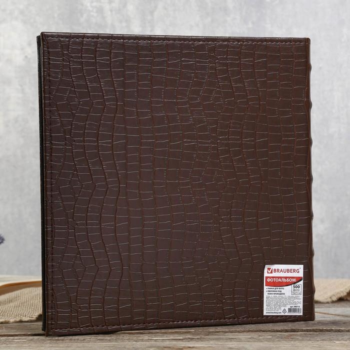 Фотоальбом BRAUBERG на 500 фотографий 10х15 см Фотоальбом BRAUBERG на 500 фотографий 10х15 см
