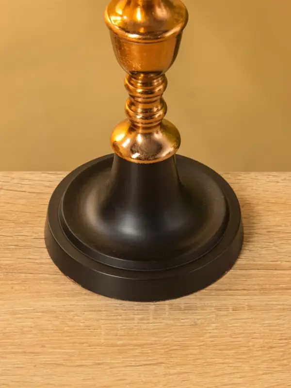 Подсвечник "Ренессанс" алюминий 10х10х37 см