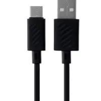 Кабель Hoco X88, Type-C - USB, 3 А, 1 м, передача данных, ПВХ, чёрный Кабель Hoco X88, Type-C - USB, 3 А, 1 м, передача данных, ПВХ, чёрный