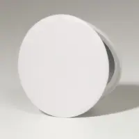 Зеркало складное, d=7.5 см, цвет белый