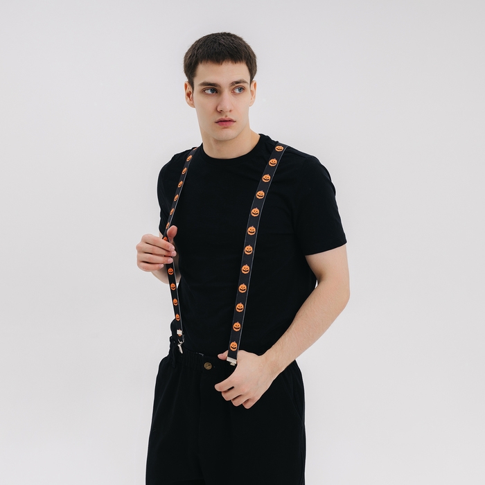 Карнавальные подтяжки «Весёлые тыковки» Карнавальные подтяжки «Весёлые тыковки»