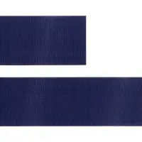 Лента сатиновая Satin 35 М, темно-синяя, 60 см