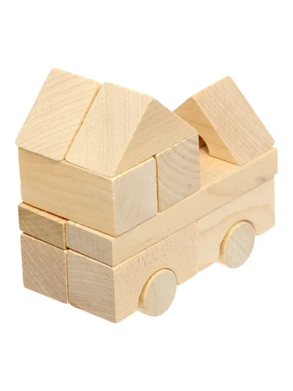 Строительный набор №3, 90 элементов (картонная коробка) И716