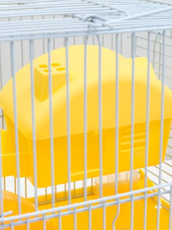 Клетка для грызунов &laquo;Пижон&raquo;, 27&times;21&times;26 с. укомплектованная, жёлтая