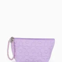 Косметичка дор Цветок 22*6*16, отд на молнии, сиреневый