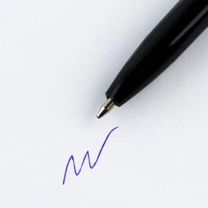 НАБОР шариковых ручек, синяя паста, пишущий узел 0.7 мм "ArtFox", 50 шт в коробке