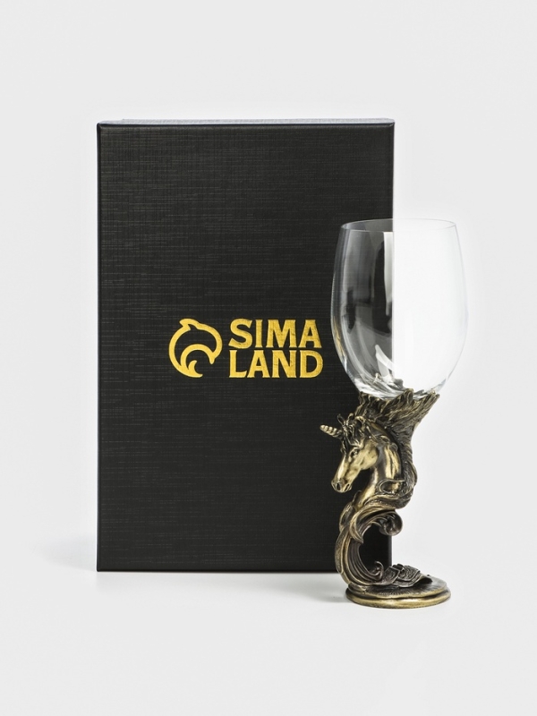 Бокал для пива Бокал для пива "Единорог", мельхиор