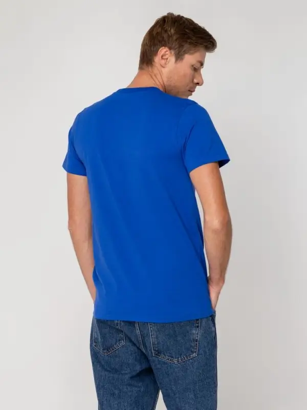 Футболка мужская T-bolka Stretch, ярко-синяя (royal), размер 3XL Футболка мужская T-bolka Stretch, ярко-синяя (royal), размер 3XL