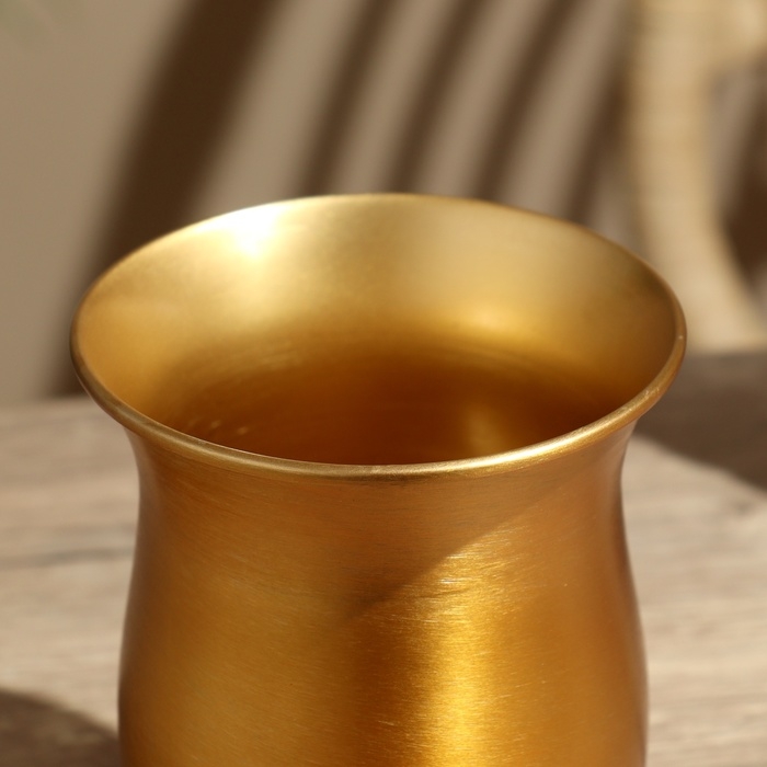 Ваза  Ваза "Маверик" металл. 13х13х15 см