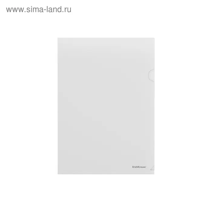 Папка-уголок А4, 160 мкм, ErichKrause Glossy Classic, прозрачная, микс Папка-уголок А4, 160 мкм, ErichKrause Glossy Classic, прозрачная, микс