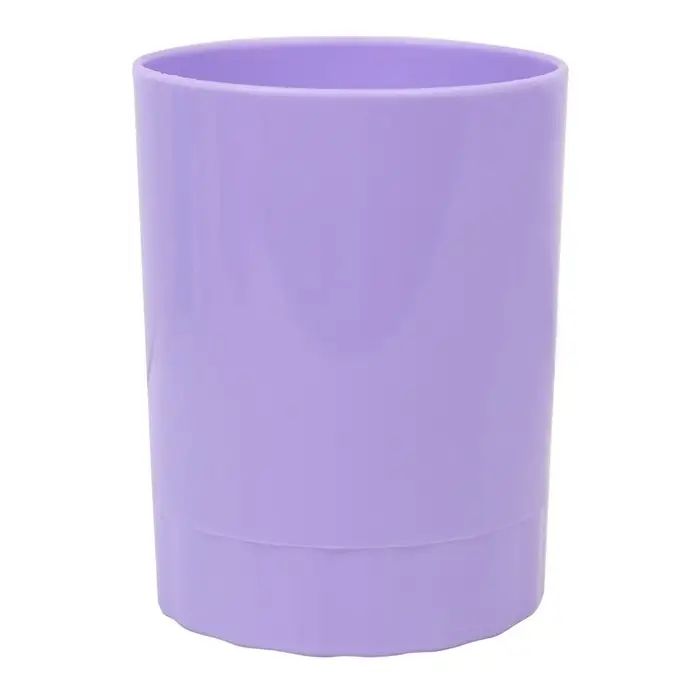 Подставка-стакан для канцелярии Calligrata "Пастельные цвета", МИКС