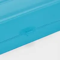 Футляр для зубной щётки и пасты, 21&times;6&times;3 см, голубой