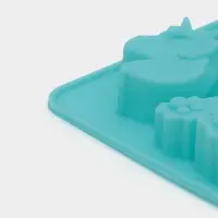 Форма для шоколада Доляна &laquo;Сказка.Пони&raquo;, силикон, 22&times;10.7&times;1.5 см, 12 ячеек, МИКС