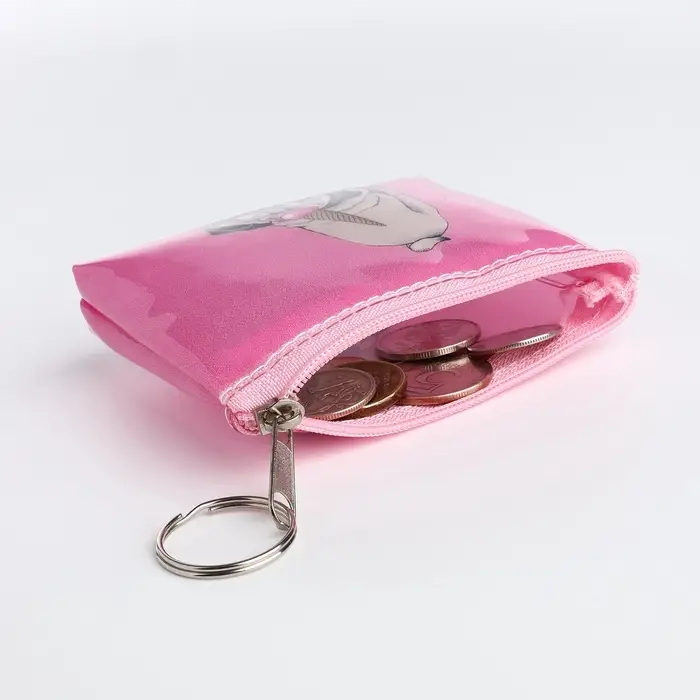 Кошелёк детский &laquo;Котики и мопсики&raquo; Выбражулька, маленький, монетница, МИКС