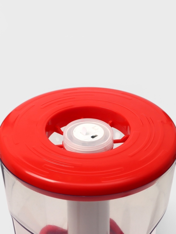 Башня пивная Tavimo, 3 л, ёмкость для льда, подсветка, пластик, красный Башня пивная Tavimo, 3 л, ёмкость для льда, подсветка, пластик, красный