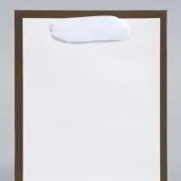 Пакет подарочный, упаковка, &laquo;Белый&raquo;, 15&times;12&times;5.5 см