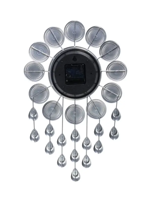 Часы настенные &laquo;Малика&raquo;, серия: Ажур, дискретный ход, циферблат 15.5 см, 46.5&times;30 см