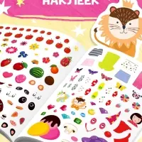 Книга творческих занятий &laquo;Клёвые девчонки&raquo;, с наклейками, 64 стр.