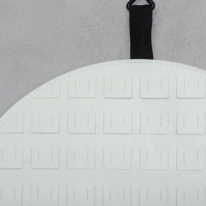 Органайзер для хранений настенный «Круг», d=39,5 см, цвет бежевый Органайзер для хранений настенный «Круг», d=39,5 см, цвет бежевый