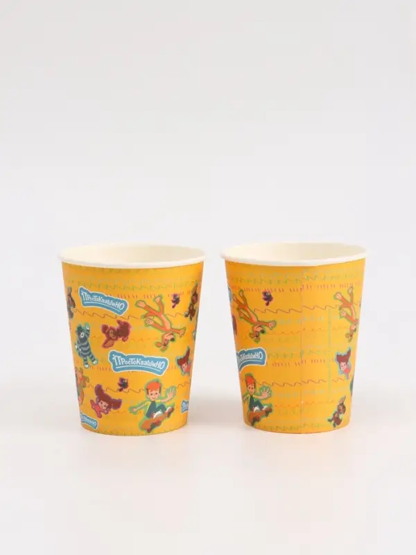 Посуда одноразовая бумажная на 10 персон «Простоквашино»: стаканы, тарелки, скатерть, Союзмультфильм Посуда одноразовая бумажная на 10 персон «Простоквашино»: стаканы, тарелки, скатерть, Союзмультфильм