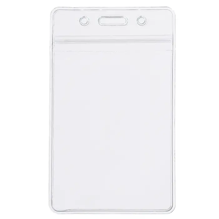 Набор бейджей вертикальных 62 х 91 мм, ErichKrause прозрачный Набор бейджей вертикальных 62 х 91 мм, ErichKrause прозрачный