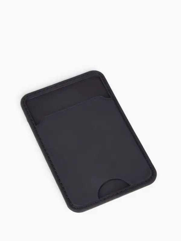 Картхолдер на телефон клеящийся, чёрный