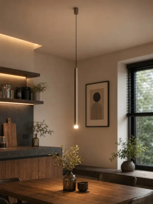 Светильник &laquo;Лукас софт&raquo; LED 5 Вт 4000К матовый хром 2&times;2&times;30-130 см