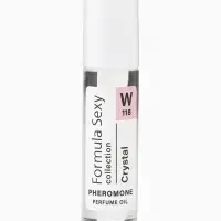 Парфюмерное масло женское с феромонами Formula Sexy Collection Crystal W118, 8 мл (по мотивам Bright Crystal (Versace)