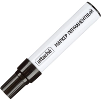 Маркер перманентный ATTACHE чёрный 3-10мм