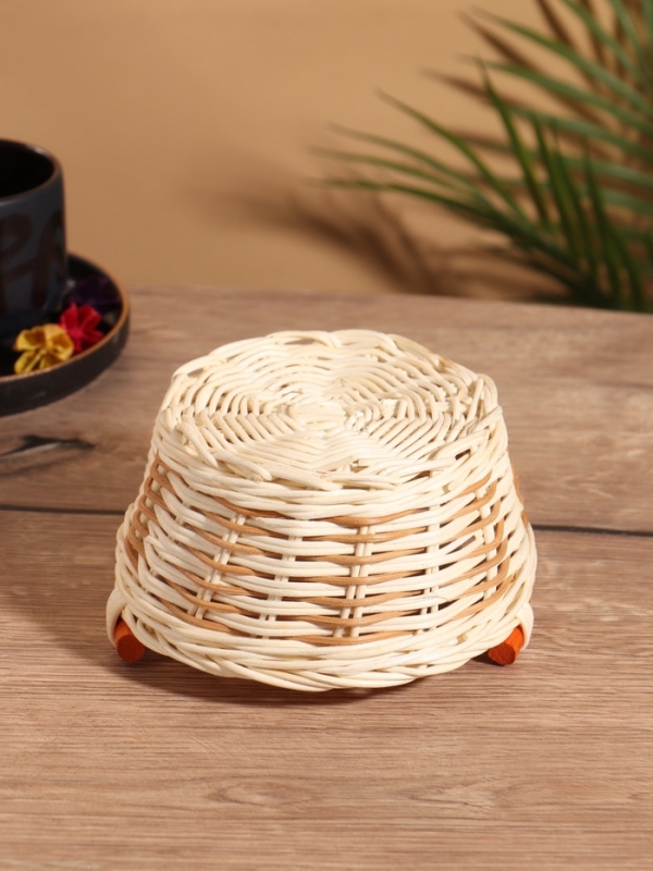 Корзина плетеная 16x15x8 см, ротанг