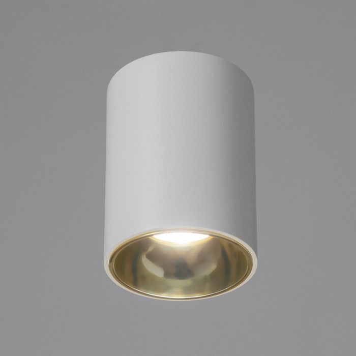 Светильник Светильник "Роллфи" LED 4000К 10Вт DIM220 IP54 белый золото 7,5х7,5х10см